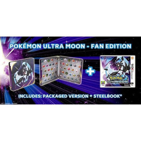 pokemon moon steelbook