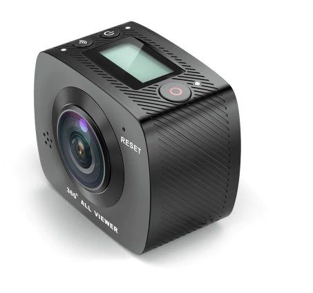 Elecam 360 Degree Dual Lens Action Camera with Wi-Fi