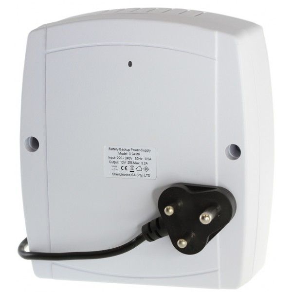 SHERLO TRONICS Battery Backup Power Supply - 3.2 Amp