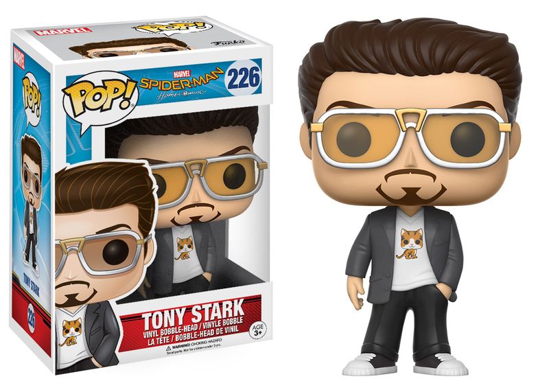 Funko Pop Bobble Marvel Spider Man Homecoming - Tony Stark