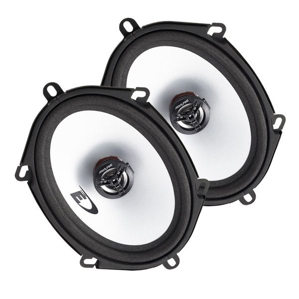 Alpine - 5' x 7' Coaxial 2-Way Speaker - 12.5 x 17.5cm