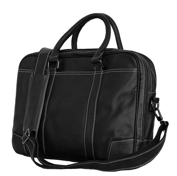 Backpacks, Bags & Briefcases - FULL GRAIN GENUINE LEATHER BRIEFCASE BAG ...