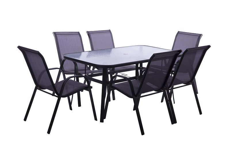 Seagull Steel Patio Set - 7 Piece