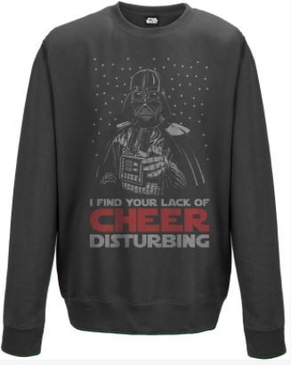 Star Wars: Lack Of Cheer Grey Sweater (Parallel Import)