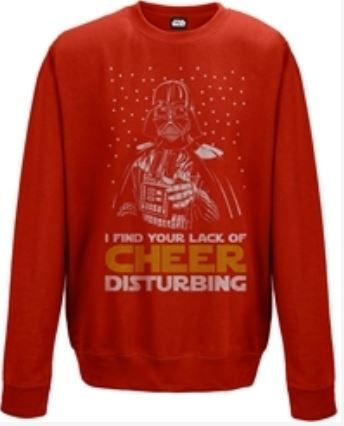 Star Wars: Lack Of Cheer Red Sweater (Parallel Import)