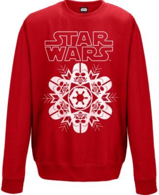 Star Wars: Vader Snowflake Red Sweater (Parallel Import)