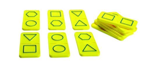 Invicta Education Dominoes Texture &amp; Shape - 32 Pieces