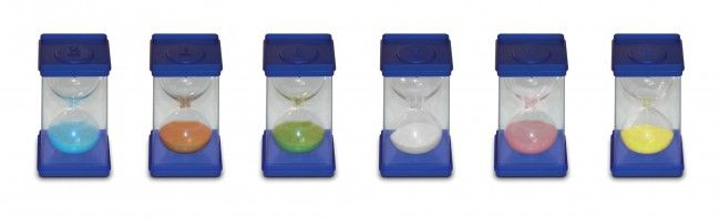 Invicta Education Giant Sand Timers - Set of 6