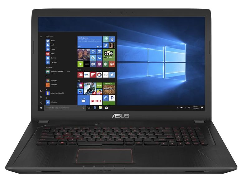ASUS Vivobook Intel Core i7-7700HQ Processor 15.6" Notebook -Black