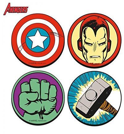 Marvel: Logo Coasters - Four Pack (Parallel Import)