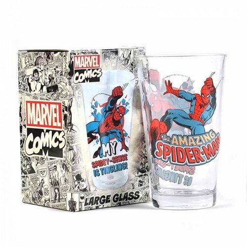 Marvel: Spiderman Large Glass (Parallel Import)