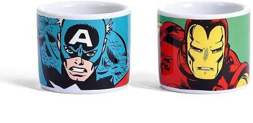 Marvel: Captain America Egg Cups - Set Of 2 (Parallel Import)