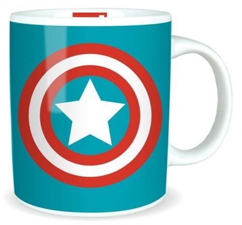 Marvel: Captain America Logo Mug (Parallel Import)