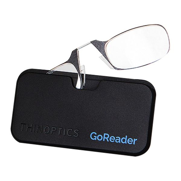 +1,50 GoReader Reading Glasses by ThinOptics - Black