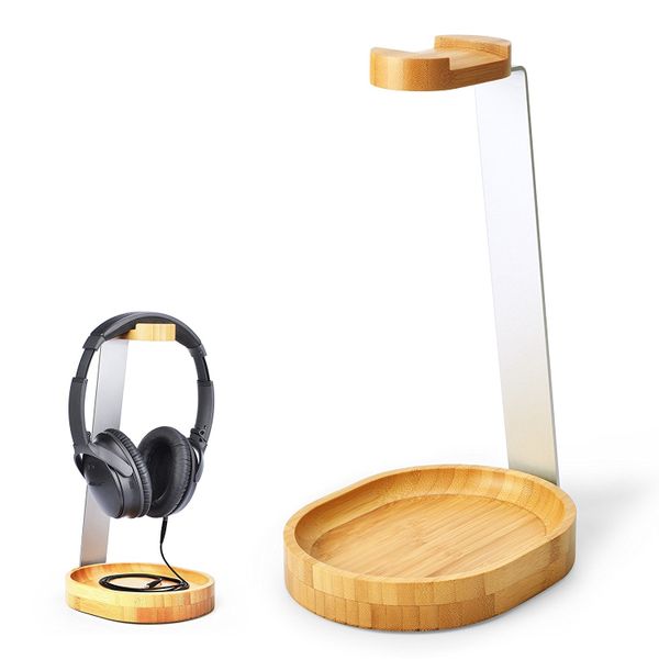 Avantree Bamboo Universal Headphone Stand