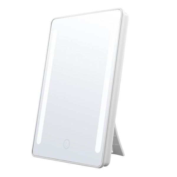 Jerrybox LED Foldable Rotating Makeup Mirror