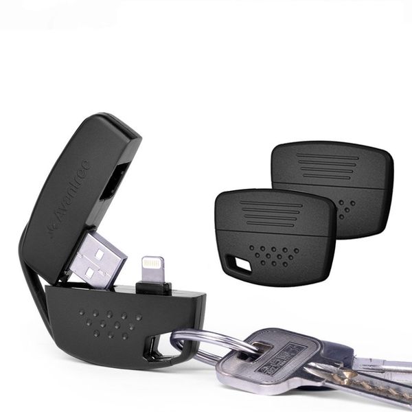 Avantree 2 Pack iPhone Keychain Lightning Charging Cable