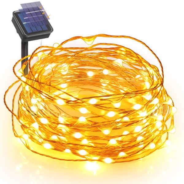 Lumina 10m Solar Fairy Light - Warm White