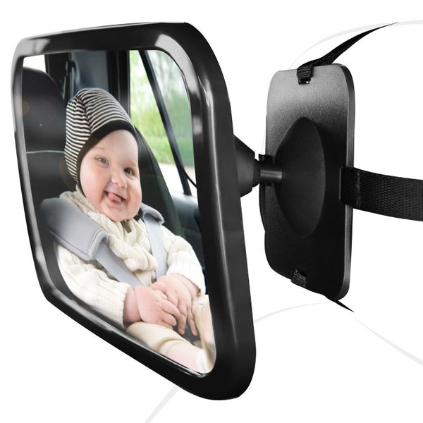 Adjustable Wide Angle Baby Rearview Car Mirror