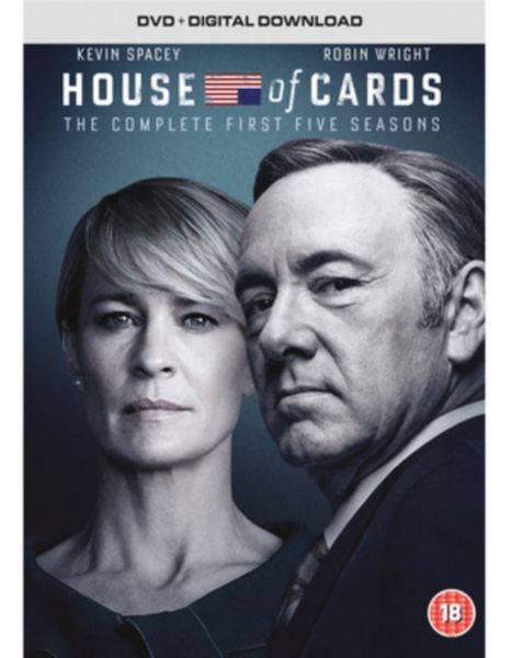 House of Cards: Seasons 1-5 (DVD)