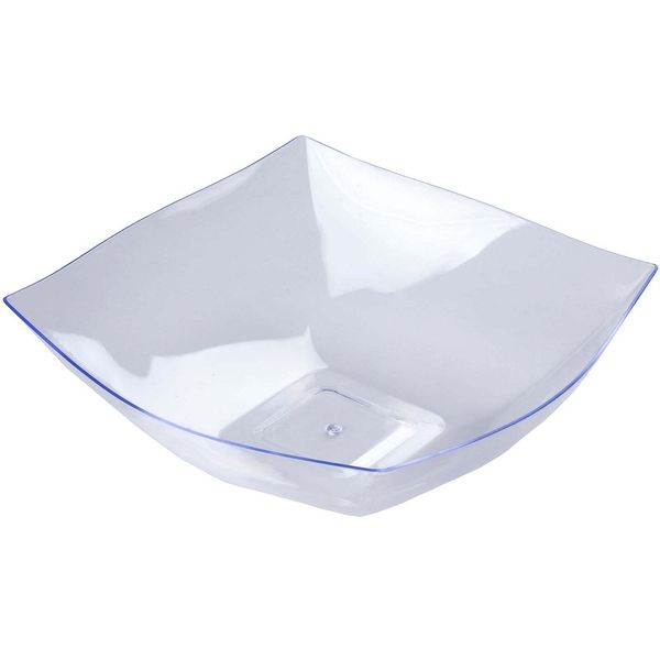 Gizmo - Elegant Square Bowl - Clear - Extra Large