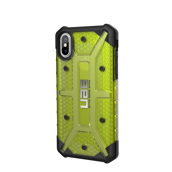 UAG Plasma Case for Apple iPhone X - Citron Yellow