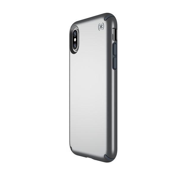 Speck Presidio Metallic Case for Apple iPhone X - Grey