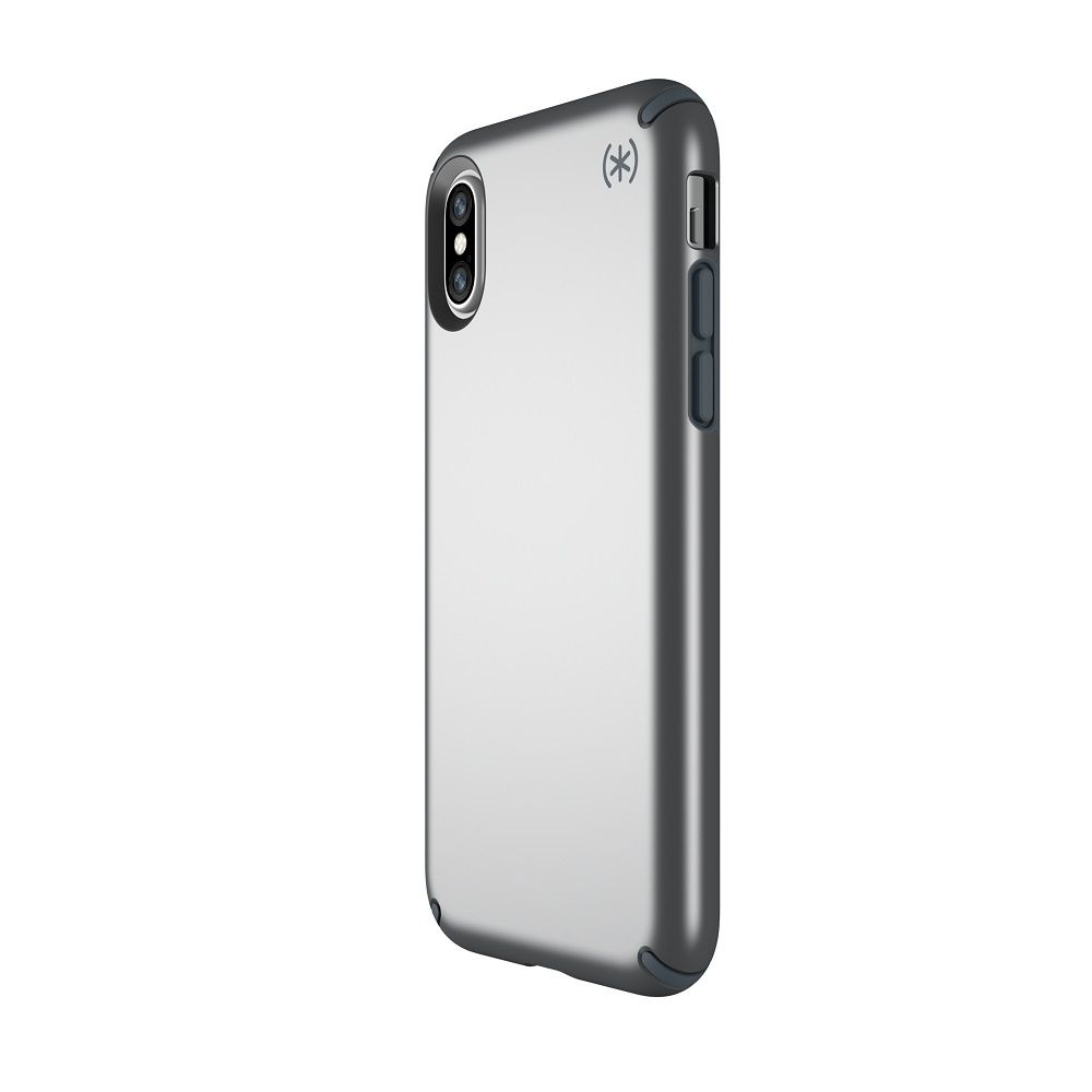 Speck Presidio Metallic Case for Apple iPhone X Grey Shop