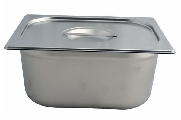 Half Size Bain Marie Insert &amp; Lid 150mm