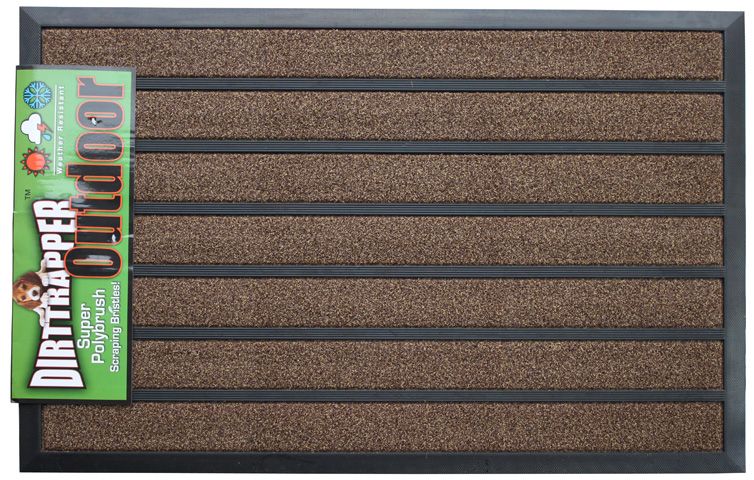 Dirttrapper Outdoor Doormat 90cm x 60cm - Brown