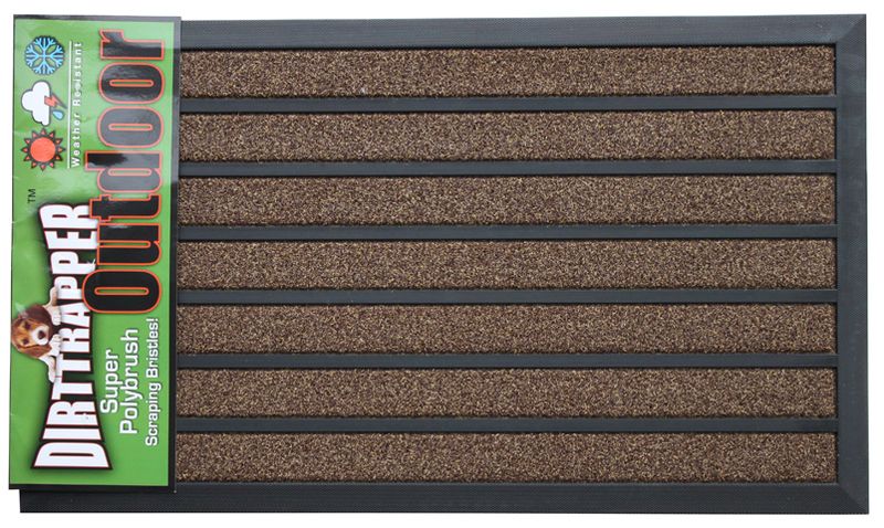 Dirttrapper Outdoor Doormat 75cm x 45cm - Grey