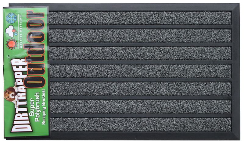 Dirttrapper Outdoor Doormat 75cm x 45cm - Grey