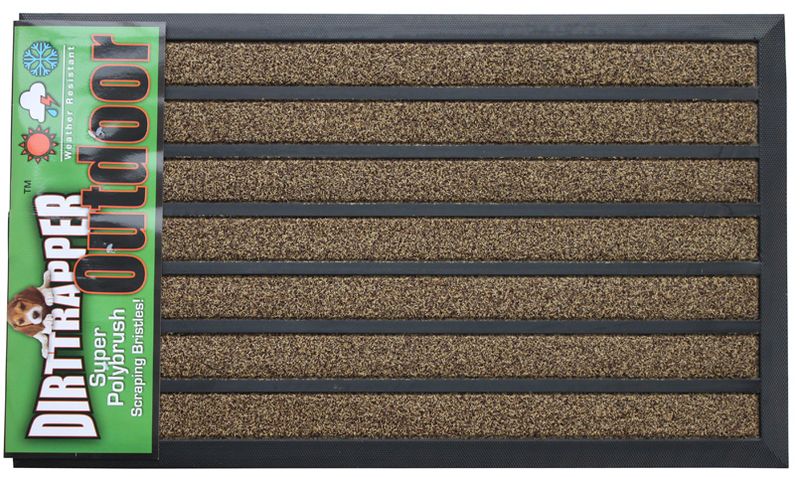 Dirttrapper Outdoor Doormat 75cm x 45cm - Light Brown