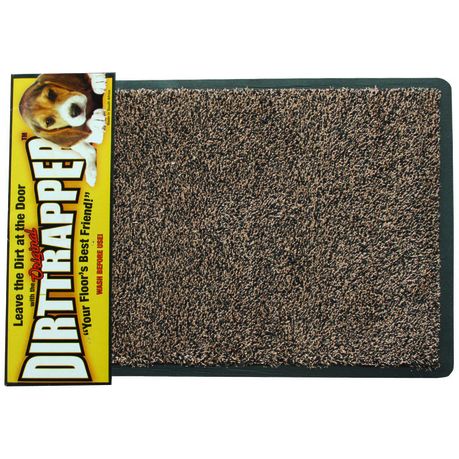 Dirttrapper Original Indoor Doormat 60cm x 40cm - Brown