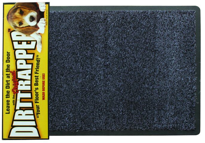 Dirttrapper Original Indoor Doormat 60cm x 40cm - Grey