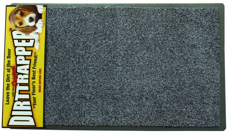 Dirttrapper Original Indoor Doormat 75cm x 45cm - Grey
