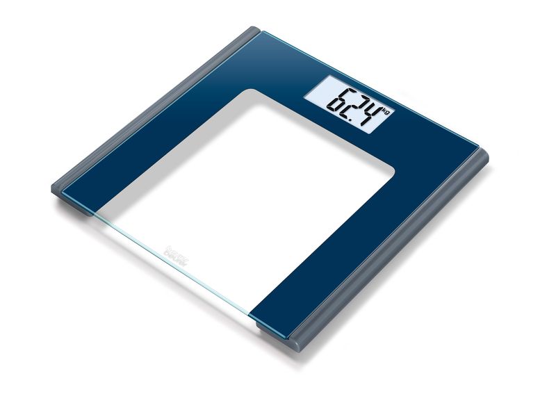 Beurer GS 170 Glass Bathroom Scale - Sapphire