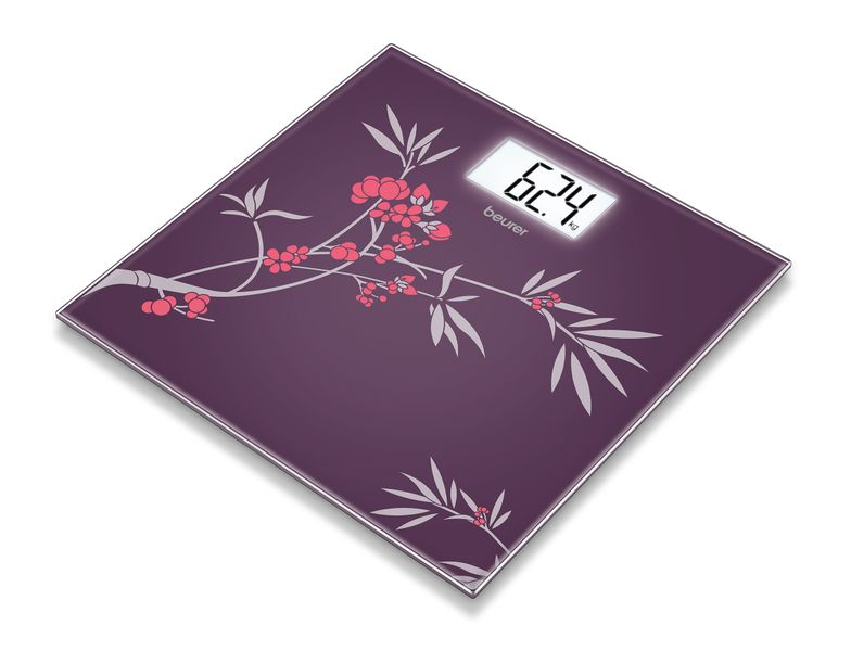 Beurer GS 207 Glass Bathroom Scale - Spring