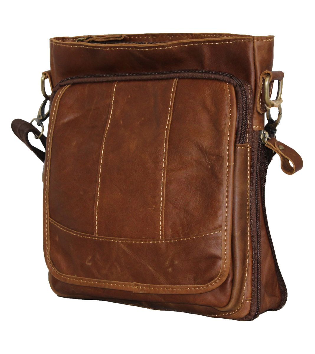sling leather bag