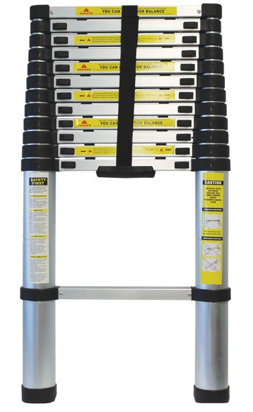 Telescopic Aluminium Ladder - 3.2m