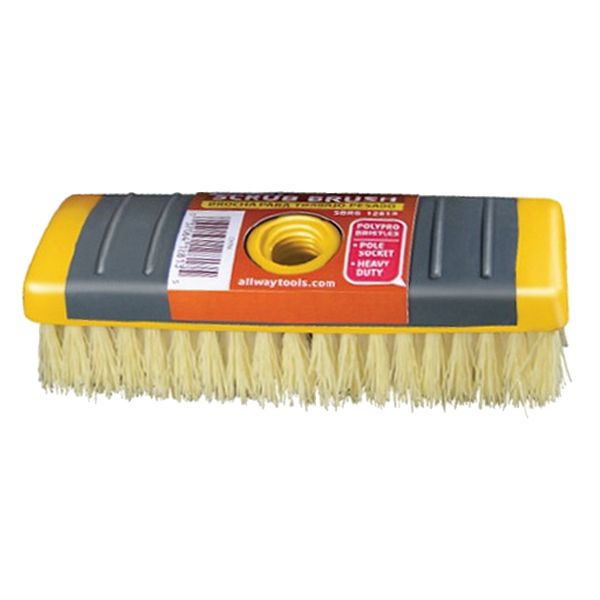 Allway Tools ASBR6 H &amp; D Scrub Brush with Pole Socket