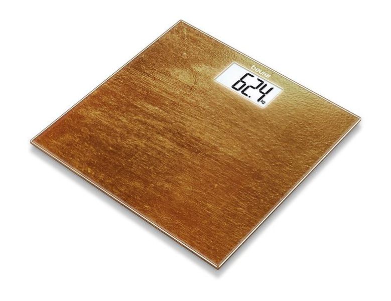 Beurer GS 203 Glass Bathroom Scale - Rust
