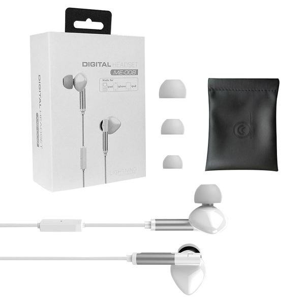 Ear Earphone For Apple - Silver image