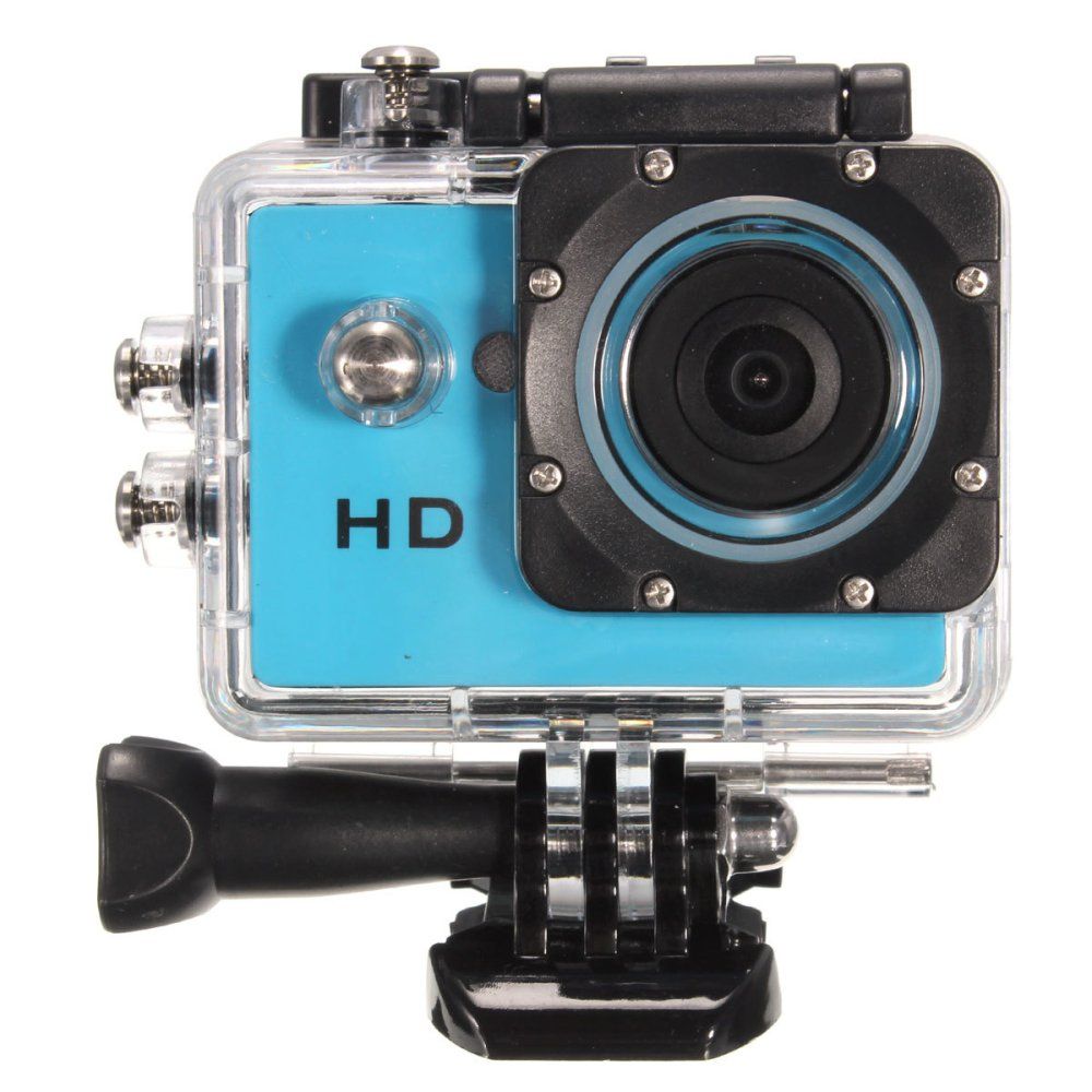 Nevenoe HD Waterproof Sports Action Camera Blue Buy Online in South