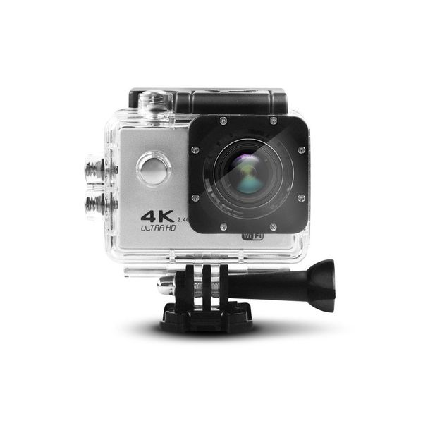 Nevenoe 4K HD Waterproof Sports Action Camera - White