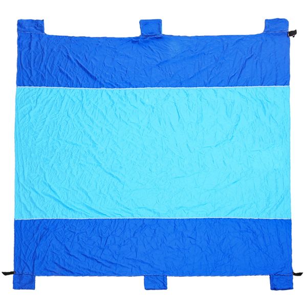 Waterproof Beach &amp; Camping Picnic Groundsheet - Blue
