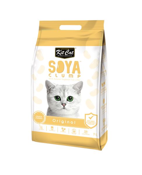 Kit Cat - Litter Clump Clay Soya Original 7 Litres
