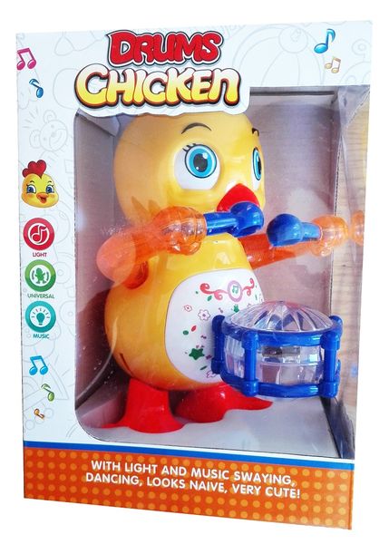 Amazing Drum Chicken Singing Toy