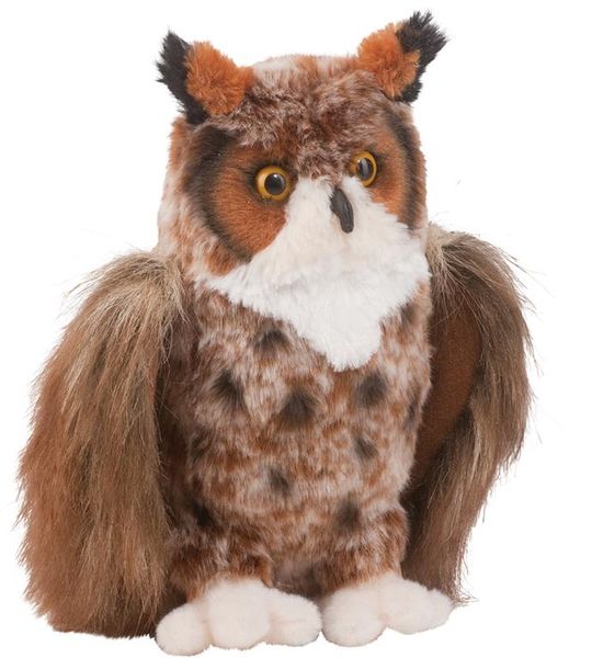DOUGLAS Toys Einstein Great Horned Owl