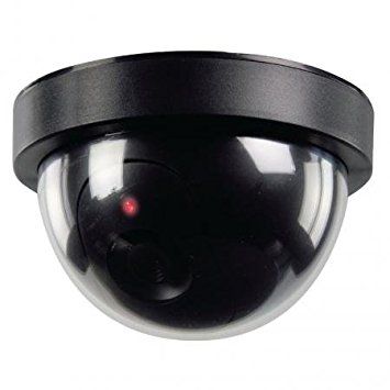 Olcor Dummy Dome Security Camera with Motion Sensor LED